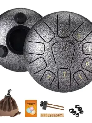 Steel Tongue Drum FZone STD-8I11N Rough Gray Výhodná Nabídka