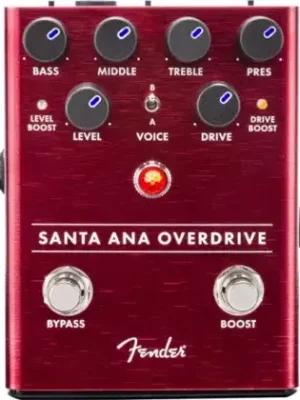 Aktuální Efekt kytarový Fender Santa Ana Overdrive Pedal