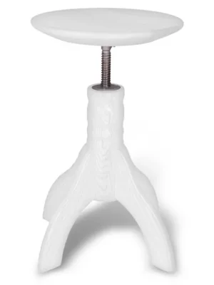 Stolička klavírní otočná bílý mat Doprava Zdarma