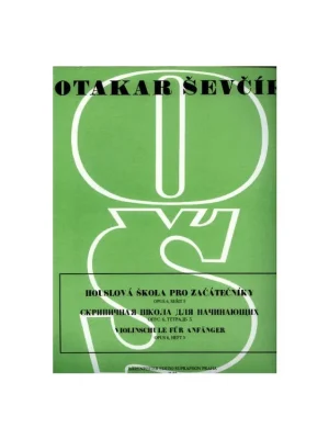 Ševčík - Houslová škola pro začátečníky opus 6, sešit 5 Finální Výprodej