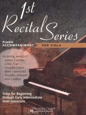 Rychlé Dodání 1st RECITAL SERIES / viola - klavírní doprovod