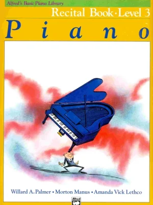 Ověřený Alfred's Basic Piano Library - Recital Book 3 / sólo klavír