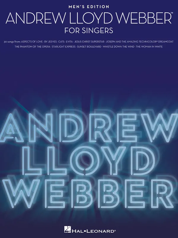 ANDREW LLOYD WEBBER for Singers - men's edition / edice pro zpěváky Must-Have