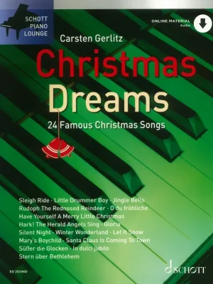 CHRISTMAS DREAMS + Audio Online // klavír / akordy Zlevněný