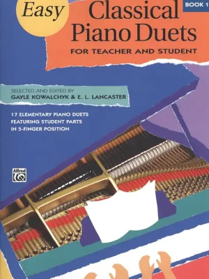 EASY CLASSICAL PIANO DUETS 1 -Teacher and Student Víkendová Akce