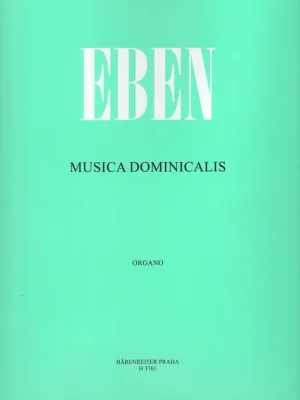 Rychlé Dodání Eben: Musica Dominicalis (Nedělní hudba) / varhany