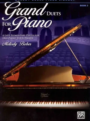 Vysoce Kvalitní Grand duets for piano 3 - šest jednoduchých skladbiček pro 1 klavír 4 ruce