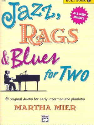 Nakupujte Hned JAZZ, RAGS & BLUES FOR TWO 1 - 1 piano 4 hands / 1 klavír 4 ruce