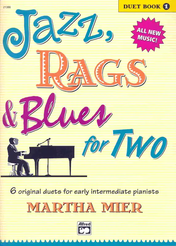 Nakupujte Hned JAZZ, RAGS & BLUES FOR TWO 1 - 1 piano 4 hands / 1 klavír 4 ruce