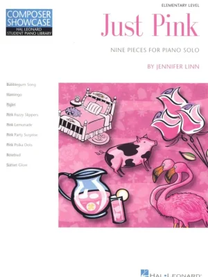 Poslední Šance JUST PINK by Jennifer Linn / 9 velmi jednoduchých skladeb pro klavír