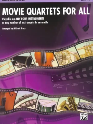 Movie Quartets for All - klavír / hoboj Cenově Výhodný