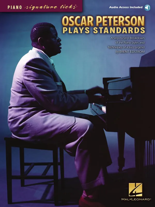OSCAR PETERSON - Plays Standards + Audio Online / sólo klavír Novinka
