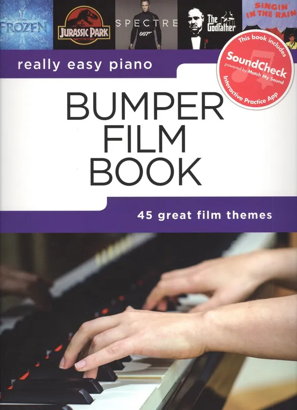 Hit Sezóny Really Easy Piano - BUMPER FILM BOOK (45 oblíbených filmových melodií)