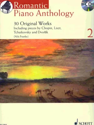 Značkový ROMANTIC PIANO ANTHOLOGY 2 + CD / sólo klavír