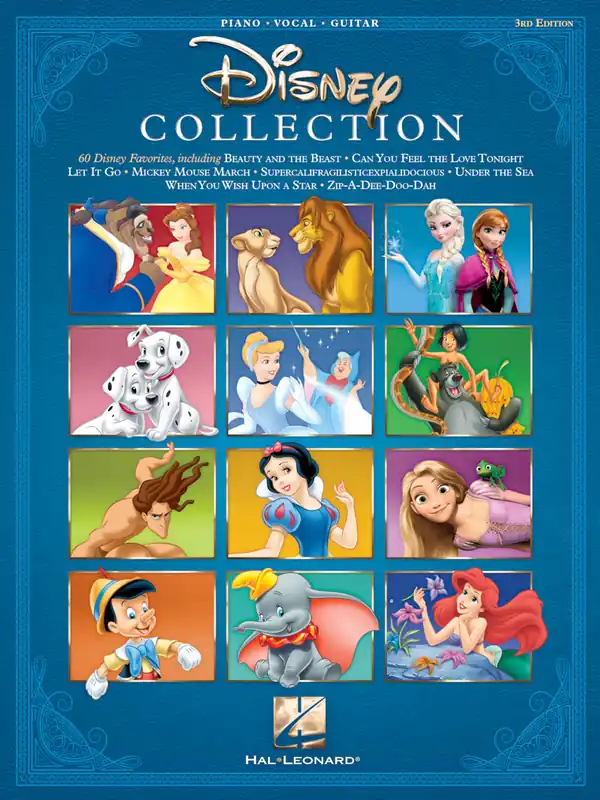 Super Cena The Disney Collection - klavír / zpěv / kytara
