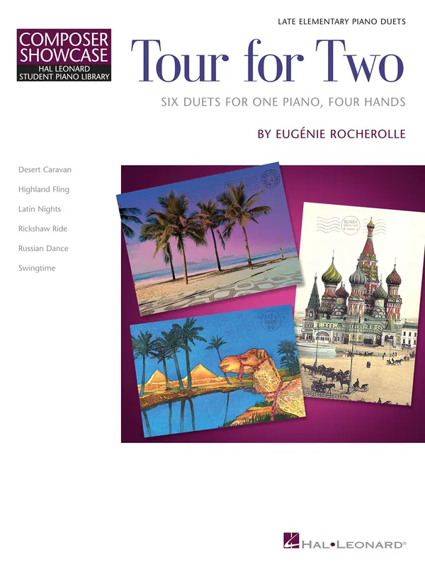 TOUR FOR TWO by Eugénie Rocherolle / 1 klavír 4 ruce Cenový Hit
