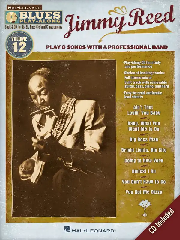 Levný Blues Play Along 12 - JIMMY REED + CD