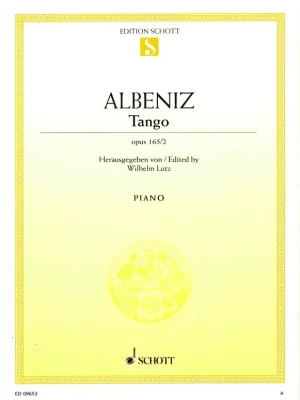 Super Cena ALBENITZ: TANGO, opus 165/2 - sólo klavír