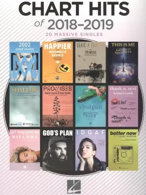 Sezónní Sleva CHART HITS of 2018-2019 // klavír/zpěv/kytara