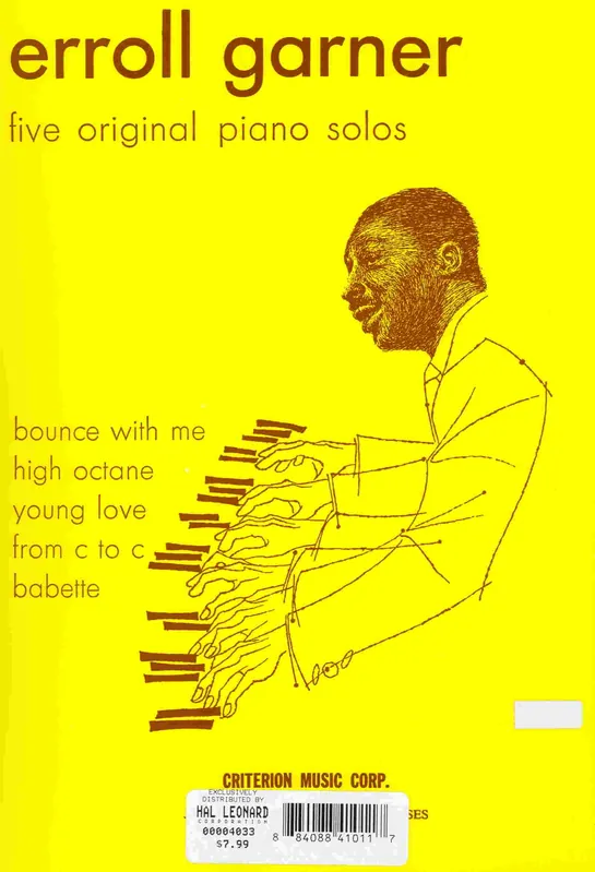 ERROL GARNER - Five Original Piano Solos Expresní Doručení