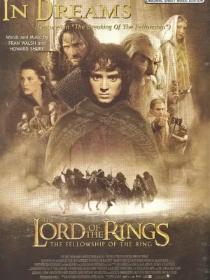 Sezónní Sleva In Dreams (from The Lord of the Rings: The Fellowship of the Ring) - klavír / zpěv / kytara