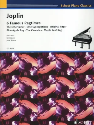 Oblíbený JOPLIN - 6 Ragtimes / šest ragtimů pro klavír