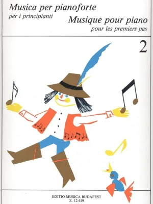 Autentický Musica per pianoforte 2 / přednesové skladby mírně pokročilé klavíristy