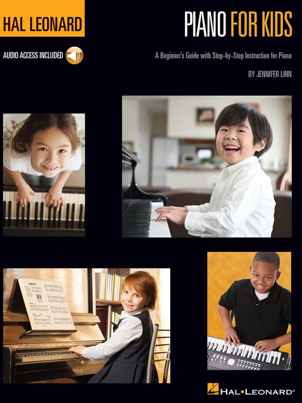 PIANO FOR KIDS by Jennifer Linn + Audio Online / klavír Pouze Dnes