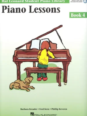 Ihned K Objednání PIANO LESSONS BOOK 4 + Audio Online