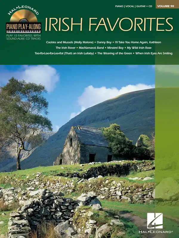 Hit Sezóny Piano Play Along 90 - IRISH FAVORITES + CD klavír/zpěv/kytara