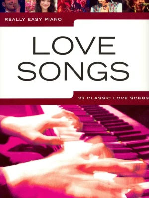 Really Easy Piano - LOVE SONGS (22 classic love songs) Cenový Hit