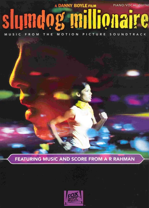Must-Have SLUMDOG MILLIONAIRE - music from the movie - klavír/zpěv/kytara
