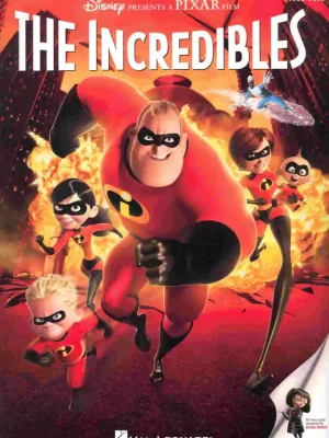 Odeslání Ihned THE INCREDIBLES (music from the movie) - sólo klavír