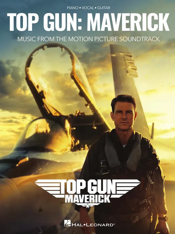 Expresní Doručení Top Gun: Maverick / filmové melodie a písničky pro sólo klavír a klavír/zpěv/akordy