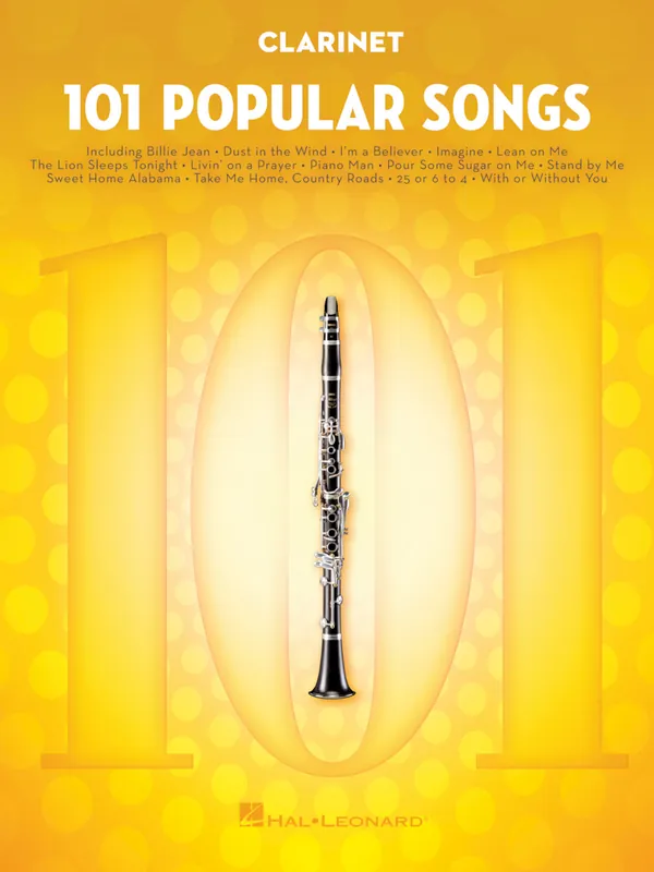 Nová Kolekce 101 Popular Songs for Clarinet / klarinet