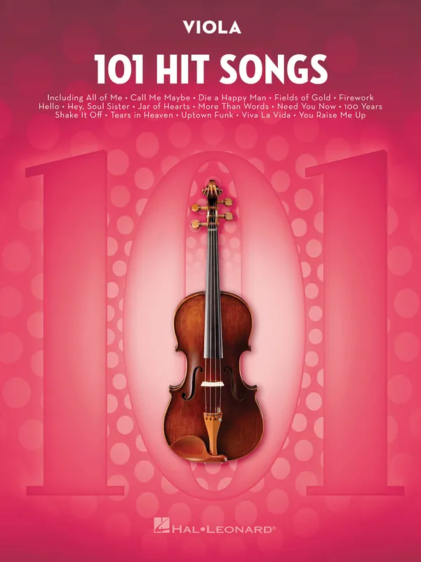 101 Hit Songs for Viola Akční Nabídka
