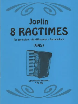 8 RAGTIMES by Scott Joplin / akordeon Sleva