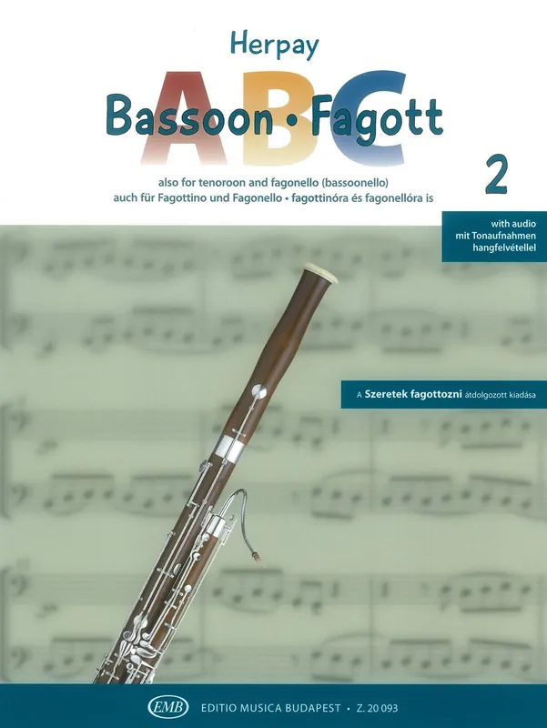 ABC Bassoon 2 / škola hry na fagot Vysoce Kvalitní