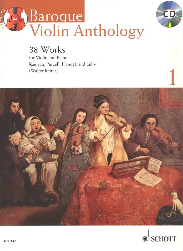 Dokud Zásoby Vydrží Baroque Violin Anthology 1 + Audio Online / housle a klavír