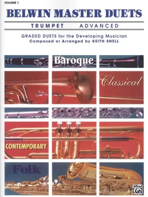 Cenová Bomba Belwin Master Duets - Advanced 1 / trumpeta