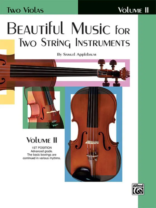 Originální Beautiful Music 2 for two string instruments / skladby pro dvě violy