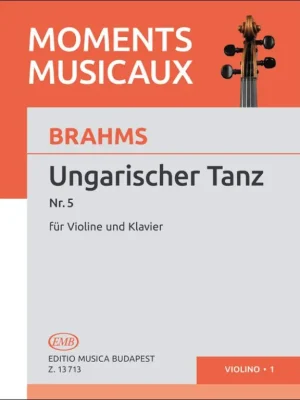 Tovární Cena Brahms: Ungarischer Tanz Nr. 5 (Uherský tanec) / housle a klavír
