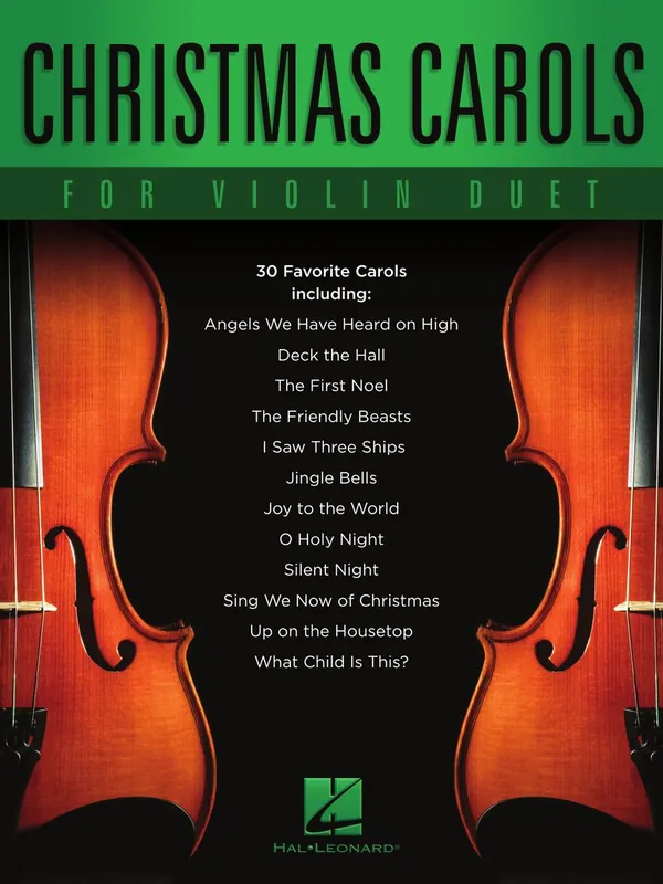 Značkový Christmas Carols for Violin Duet / 30 vánoční koled pro dvoje housle