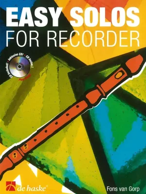 Víkendová Akce EASY SOLOS FOR RECORDER + CD / jednoduché skladbičky pro zobcovou flétnu