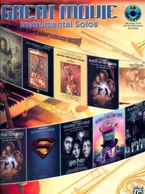 Nakupujte Hned GREAT MOVIE INSTRUMENTAL SOLOS + CD / klarinet