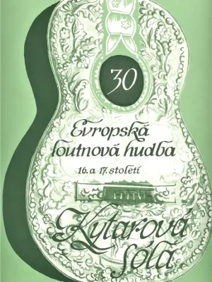 Doprava Zdarma Kytarová sóla - Evropská loutnová hudba 16. a 17.století - úprava Jiří Jirmal