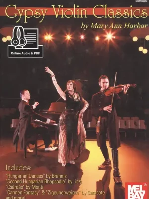 Gypsy Violin Classics + Audio Online / housle a klavír Přímo Od Výrobce
