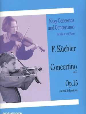 Ihned K Objednání Kuchler, Ferdinand: Concertino in D Op.15 / housle a klavír