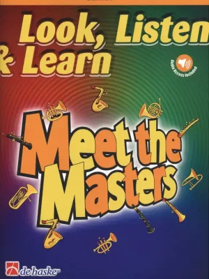Doprava Zdarma LOOK, LISTEN & LEARN - Meet the Masters + Audio Online / klarinet a klavír