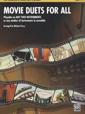 Movie Duets for All / altový saxofon Autentický